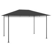 vidaXL Paviljong 384x281x270 cm antracit 180 g/m²