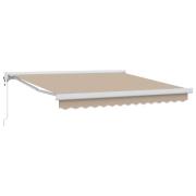 vidaXL Markis Beige 300 x 250 x 165 cm Polyester och aluminium
