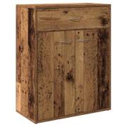 vidaXL Skänk åldrat trä 60x30x75 cm konstruerat trä