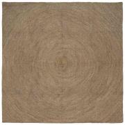 vidaXL Matta Grå 200 x 200 cm Jute