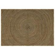 vidaXL Matta Naturlig och svart 240 x 340 cm Jute