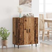 vidaXL Sideboard Gammalt trä 69,5 x 34 x 90 cm Konstruerat trä