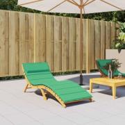vidaXL Dyna till solsäng grön 180x60x4 cm oxfordtyg