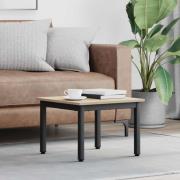 vidaXL Kaffeebord Sonoma 50 x 50 x 36 cm Konstruerat trä