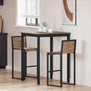 vidaXL Stående Barbord Konstruerat trä