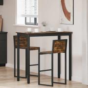 vidaXL Stående Barbord Konstruerat trä