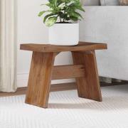 vidaXL Pall Naturfärg 40 x 25 x 31 cm Mahognyträ