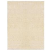 vidaXL Shaggy Områdesmatta Kräm 120 x 160 cm polyeten