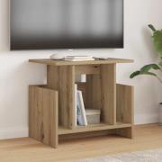 vidaXL TV-bänk Artisan Ek 50 x 35 x 45 cm Konstruerat trä