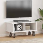 vidaXL TV-bänk Vit 68,5 x 35 x 35 cm Konstruerat trä