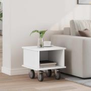 vidaXL TV-bänk Vit 37 x 35 x 35 cm Konstruerat trä