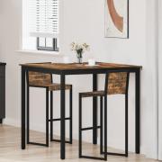 vidaXL Stående Barbord Konstruerat trä