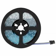 vidaXL LED Band 12 pcs Svart och Transparent 1700 mm Koppar och plast