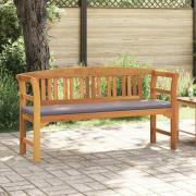 vidaXL Rosabänk Naturlig 157 x 46 x 82,5 cm Massivt Akaciaträ