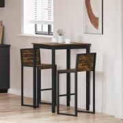 vidaXL Stående Barbord Konstruerat trä