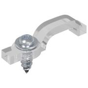 vidaXL LED Band 24 pcs Svart och Transparent 510 x 0,8 x 0,3 cm