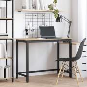 vidaXL bord Sonoma-ek 80 x 50 x 76,5 cm Konstruerat trä och stål