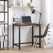 vidaXL bord Gammalt trä 100 x 50 x 76,5 cm Konstruerat trä och stål