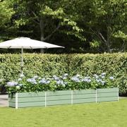 vidaXL Planteringskärl Pastellgrön 480 x 50 x 45 cm Galvaniserat Stål