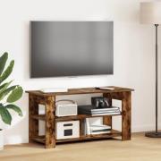 vidaXL TV-ställ Rökt ek 100 x 40 x 50 cm