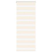 vidaXL Rullgardin zebra 65x100 cm tyg bredd 60,9 cm polyester