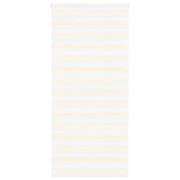 vidaXL Rullgardin zebra 100x230 cm tyg bredd 95,9 cm polyester