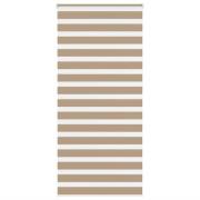 vidaXL Rullgardin zebra 115x230 cm tyg bredd 110,9 cm polyester