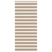 vidaXL Rullgardin zebra 105x230 cm tyg bredd 100,9 cm polyester