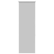 vidaXL Rullgardin mörkläggning ljusgrå 55x130 cm tyg bredd 50,7 cm