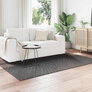 vidaXL Områdesmattor PALMERAS Antracit 230 x 160 cm Polyester