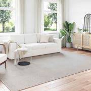 vidaXL Områdesmattor Rektangulär LUGO Kräm 340 x 240 cm Polyester