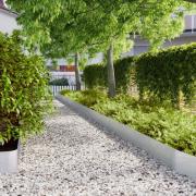 vidaXL Rabattkanter 30 st 20x103 cm galvaniserat stål