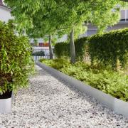 vidaXL Rabattkanter 10 st 20x103 cm galvaniserat stål