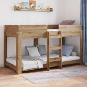 vidaXL Köksbädd för barn Artisan Ek 90 x 190 cm Konstruerat trä
