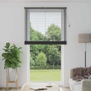 vidaXL Persienn Justerbar Silvergrå 213 x 120 cm PVC