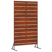 vidaXL Avskärmningsskärm Grå 100 x 50 x 180 cm Väderbeständig stål