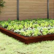 vidaXL Snigelstaket 20 pcs Rostig Väderbeständig stål