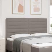 vidaXL Huvudgavel Taupe 180 cm tyg