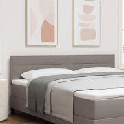 vidaXL Huvudgavel Taupe 180 cm tyg
