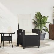 vidaXL Fällbara trädgårdsstolar 56 x 60 x 112 cm stål