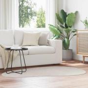 vidaXL Områdesmattor HUARTE Sand 120 x 170 cm Polyester