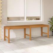 vidaXL Trädgårdsbänk 150 cm massiv teak