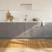 vidaXL Matta rektangulär naturlig 80x300 cm bambu