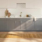 vidaXL Matta rektangulär naturlig 60x400 cm bambu