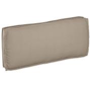vidaXL Kudde Taupe 120 x 50 x 12 cm Oxford Tyg