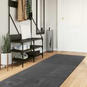 vidaXL Områdesmattor Rektangulär HUARTE Antracit 750 x 80 cm Polyester