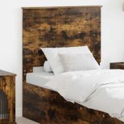 vidaXL Huvudgavel med huvudgavel Rökt ek 80 cm Konstruerat trä