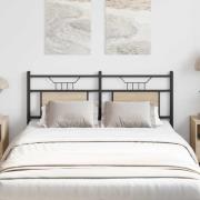 vidaXL Ersättningsgavel Sonoma ek 140 cm konstruerat trä och stål