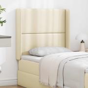 vidaXL Sänggavel Öra Kräm 80 x 16 x 4 cm PVC