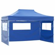 vidaXL Partytält Blå 291 x 431 x 315 cm Oxford Tyg